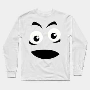 Emoji - angry face Long Sleeve T-Shirt